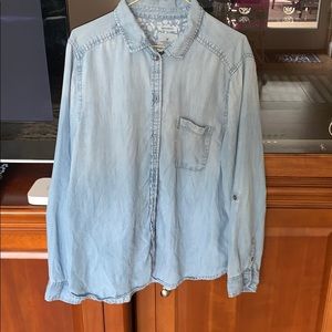 american eagle button down shirt